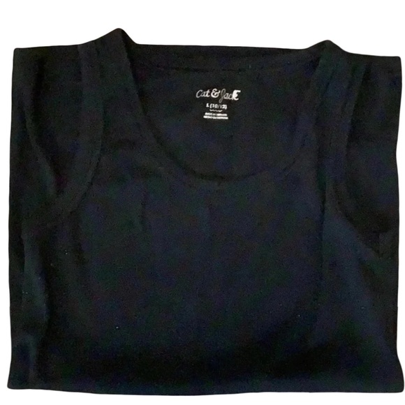 Girls Size L (10-12) Sports Bra & Black Tank Top. Preloved - Picture 3 of 3